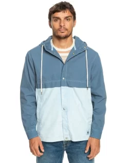 Quiksilver Natural Surf Hooded Jacket In Blue -Quiksilver 977985190 4 720x928