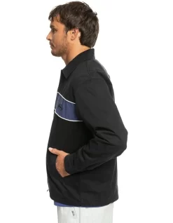 Quiksilver Ancestral Vibe Hooded Twill Jacket In Black 11 Quiksilver Ancestral Vibe Hooded Twill Jacket In Black -Quiksilver 977985280 4 720x928