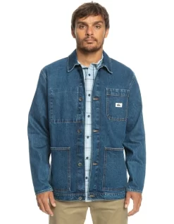Quiksilver 5 Quiksilver Legendary Worker Denim Jacket In Blue