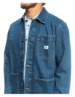 Quiksilver Legendary Worker Denim Jacket In Blue -Quiksilver 977985370 5 720x928