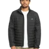 Quiksilver Scaly Puffer Jacket In Black -Quiksilver 977985460 1 720x928
