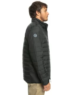 Quiksilver Scaly Puffer Jacket In Black 10 Quiksilver Scaly Puffer Jacket In Black -Quiksilver 977985460 3 720x928