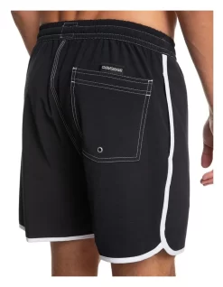 Quiksilver Original Scallop Swim Shorts In Black -Quiksilver 977985910 5 720x928