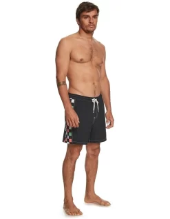Quiksilver Original Scallop Swim Shorts In Black -Quiksilver 977985910 6 720x928