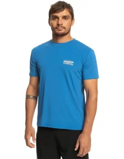 Quiksilver Outdoor T-Shirt In Blue -Quiksilver 977986360 3 720x928