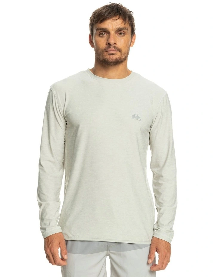 Quiksilver Coast Runner Long Sleeve T-Shirt In Grey 3 Quiksilver Coast Runner Long Sleeve T-Shirt In Grey