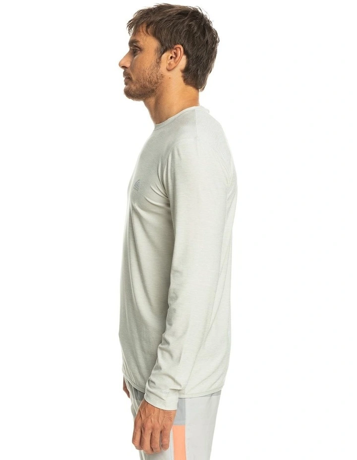 Quiksilver Coast Runner Long Sleeve T-Shirt In Grey 5 Quiksilver Coast Runner Long Sleeve T-Shirt In Grey - Image 3