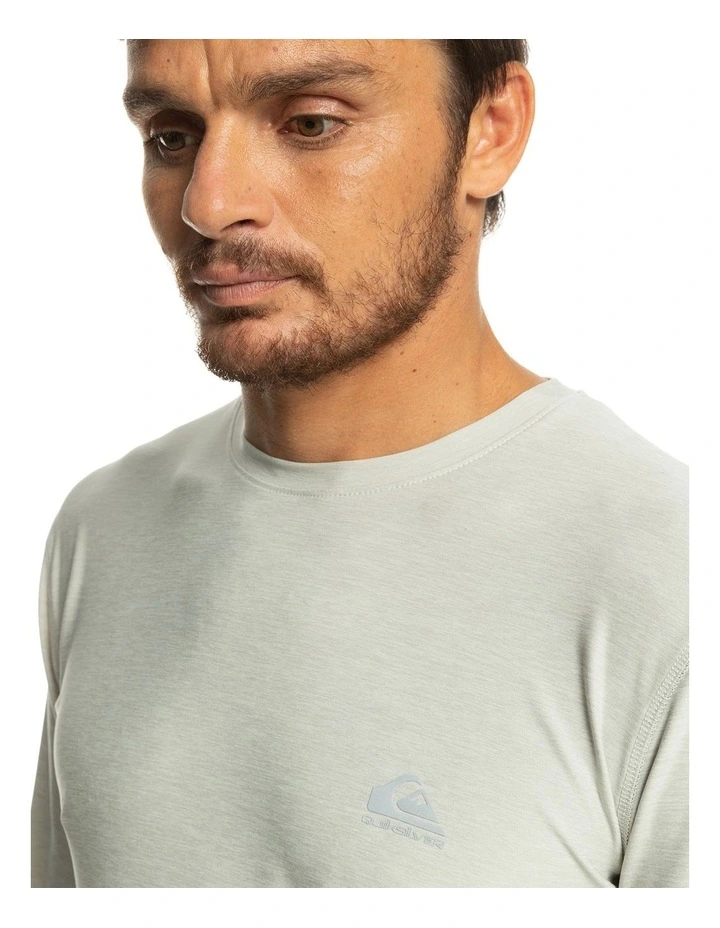 Quiksilver Coast Runner Long Sleeve T-Shirt In Grey 6 Quiksilver Coast Runner Long Sleeve T-Shirt In Grey - Image 4