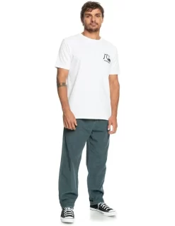 Quiksilver Cord Beach Cruiser Elasticated Corduroy Pants In Black -Quiksilver 977986720 6 720x928