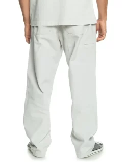 Quiksilver Saturn Beach Cruiser Elasticated Pants In Grey -Quiksilver 977986810 2 720x928