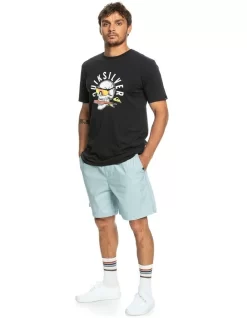 Quiksilver Taxer Elasticated Shorts In Blue -Quiksilver 977987800 7 720x928