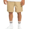 Quiksilver Taxer Elasticated Shorts In Brown 1 Quiksilver Taxer Elasticated Shorts In Brown -Quiksilver 977987890 1 720x928