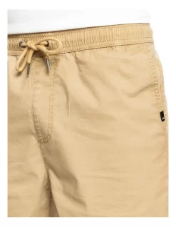 Quiksilver Taxer Elasticated Shorts In Brown -Quiksilver 977987890 4 720x928