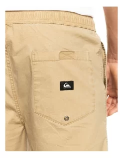 Quiksilver Taxer Elasticated Shorts In Brown -Quiksilver 977987890 5 720x928