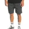 Quiksilver Taxer Elasticated Shorts In Black -Quiksilver 977987980 1 720x928