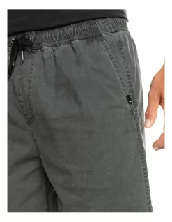 Quiksilver Taxer Elasticated Shorts In Black 11 Quiksilver Taxer Elasticated Shorts In Black -Quiksilver 977987980 4 720x928