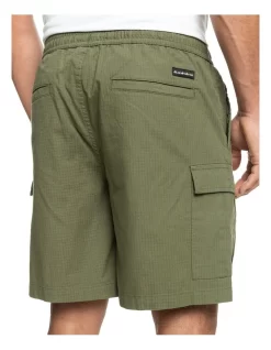 Quiksilver Cargo Taxer Elasticated Cargo Shorts In Green -Quiksilver 977988160 5 720x928