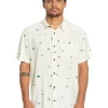 Quiksilver Minimark Short Sleeve Shirt In White -Quiksilver 977988880 1 720x928
