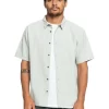 Quiksilver Authentic Influenced Short Sleeve Shirt In Grey 2 Quiksilver Authentic Influenced Short Sleeve Shirt In Grey -Quiksilver 977988970 1 720x928