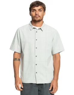 Quiksilver Authentic Influenced Short Sleeve Shirt In Grey 11 Quiksilver Authentic Influenced Short Sleeve Shirt In Grey -Quiksilver 977988970 4 720x928