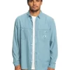 Quiksilver Authentic Paradise Long Sleeve Denim Shirt In Blue 1 Quiksilver Authentic Paradise Long Sleeve Denim Shirt In Blue -Quiksilver 977989240 1 720x928