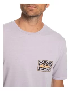 Quiksilver Fortuned Logo T-Shirt In Purple -Quiksilver 977989690 4 720x928