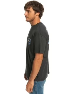 Quiksilver Balanced Out T-Shirt In Black -Quiksilver 977989780 3 720x928