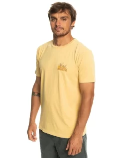 Quiksilver Enjoy Not Destroy T-Shirt In Yellow -Quiksilver 977989960 3 720x928