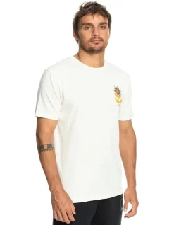 Quiksilver Sun Bloom T-Shirt In White -Quiksilver 977990050 3 720x928