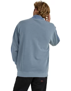 Quiksilver Vacancy Half Zip Fleece In Grey -Quiksilver 977990410 2 720x928