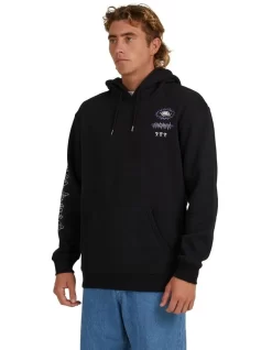 Quiksilver Connected Hoodie In Black -Quiksilver 977990680 3 720x928