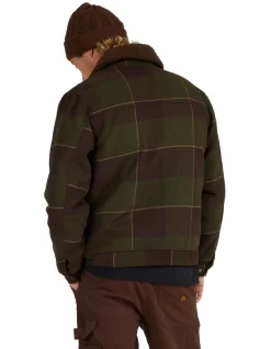 Quiksilver Hurry Down Jacket In Green -Quiksilver 977990950 2 720x928