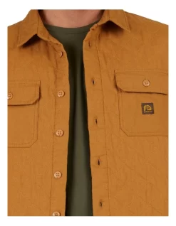 Quiksilver Ambient Long Sleeve Quilted Overshirt In Brown 12 Quiksilver Ambient Long Sleeve Quilted Overshirt In Brown -Quiksilver 977991130 5 720x928