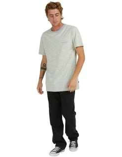 Quiksilver Vacancy Stripe T-Shirt In Yellow -Quiksilver 977991220 5 720x928