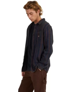 Quiksilver Strut Lines Long Sleeve Shirt In Blue 10 Quiksilver Strut Lines Long Sleeve Shirt In Blue -Quiksilver 977991670 3 720x928