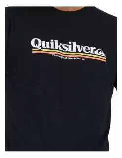 Quiksilver Between The Lines T-Shirt In Black -Quiksilver 977991940 4 720x928