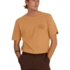 Quiksilver Surf Lockup T-Shirt In Brown -Quiksilver 977992120 1 720x928