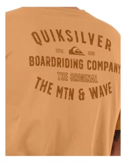 Quiksilver Surf Lockup T-Shirt In Brown -Quiksilver 977992120 4 720x928