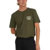 Quiksilver Surf Lockup T-Shirt In Green -Quiksilver 977992210 1 720x928