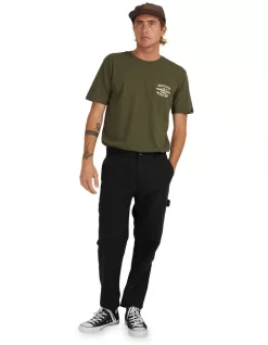 Quiksilver Surf Lockup T-Shirt In Green -Quiksilver 977992210 6 720x928