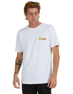 Quiksilver Ocean Bed T-Shirt In White