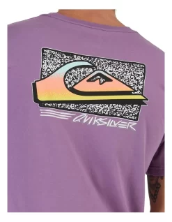 Quiksilver Retro Fade T-Shirt In Purple -Quiksilver 977992390 4 720x928