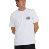 Quiksilver Retro Fade T-Shirt In White -Quiksilver 977992480 1 720x928