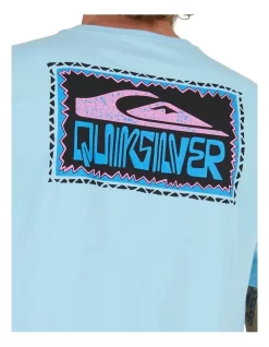 Quiksilver Warped Frames T-Shirt In Blue -Quiksilver 977992570 4 720x928
