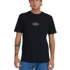 Quiksilver On The Grid T-Shirt In Black -Quiksilver 977992840 1 720x928