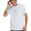 Quiksilver On The Grid T-Shirt In White