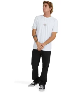 Quiksilver On The Grid T-Shirt In White -Quiksilver 977992930 5 720x928