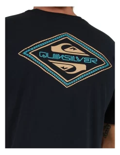 Quiksilver Reverse Logo T-Shirt In Black -Quiksilver 977993290 4 720x928