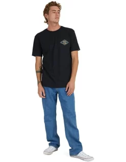 Quiksilver Reverse Logo T-Shirt In Black -Quiksilver 977993290 5 720x928