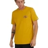 Quiksilver Reverse Logo T-Shirt In Yellow -Quiksilver 977993380 1 720x928